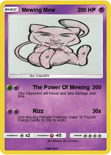 Pokemon Mewing Mew