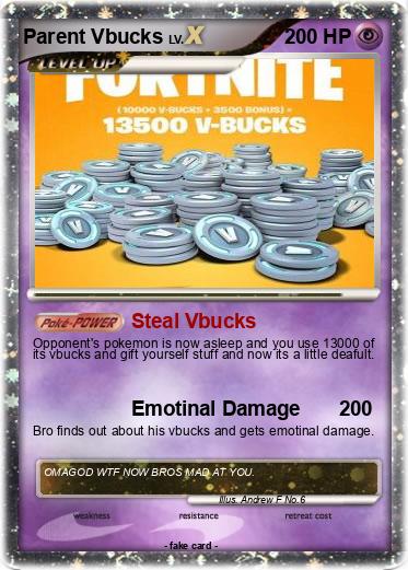 Pokemon Parent Vbucks