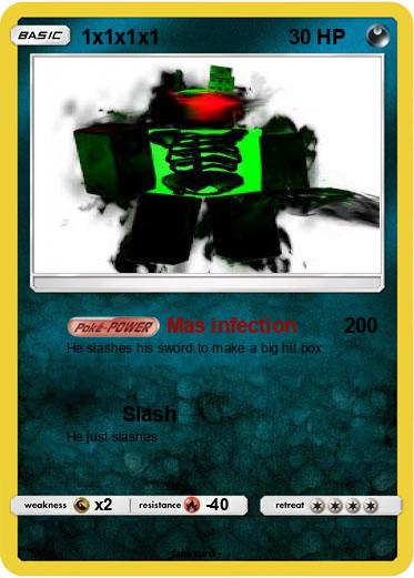 Pokemon 1x1x1x1