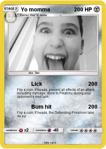 Pokemon Yo momma