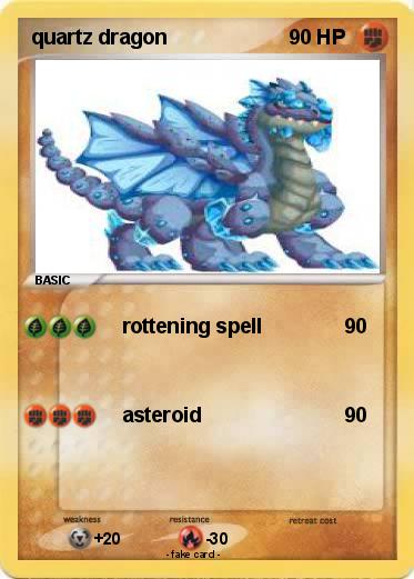 Pokemon quartz dragon