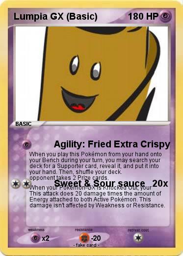 Pokemon Lumpia GX (Basic)