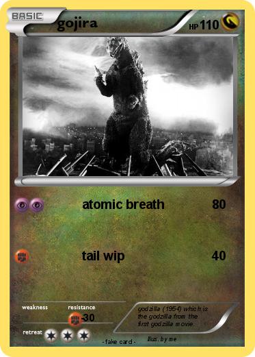 Pokemon gojira