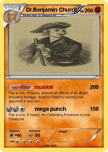 Pokemon Dr.Benjamin Church