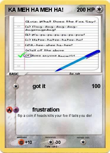Pokemon KA MEH HA MEH HA!