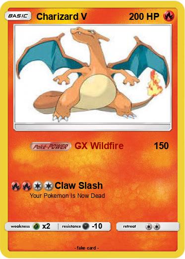 Pokemon Charizard V