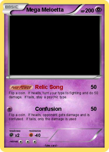 Pokemon Mega Meloetta