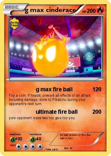 Pokemon g max cinderace