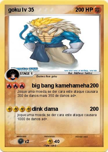 Pokemon goku lv 35