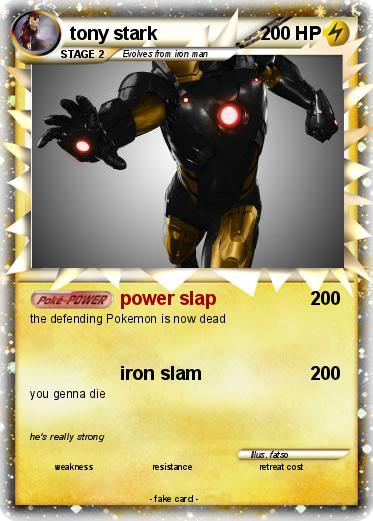 Pokemon tony stark