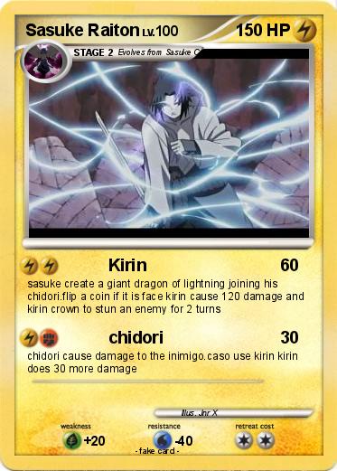 Pokemon Sasuke Raiton