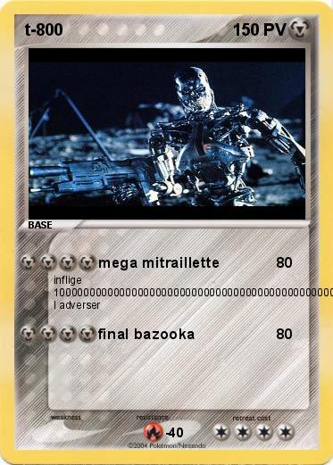Pokemon t-800