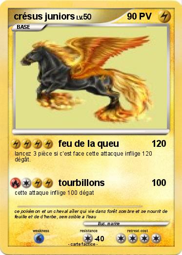 Pokemon crésus juniors
