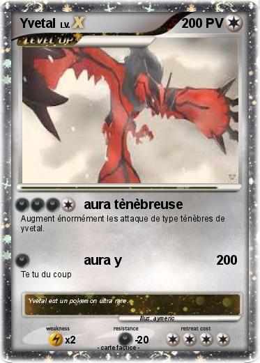 Pokemon Yvetal