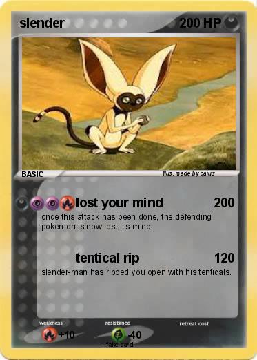 Pokemon slender