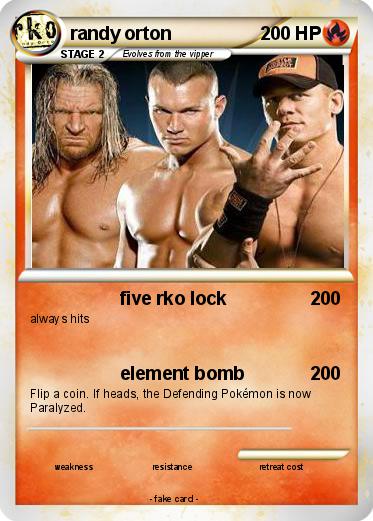 Pokemon randy orton