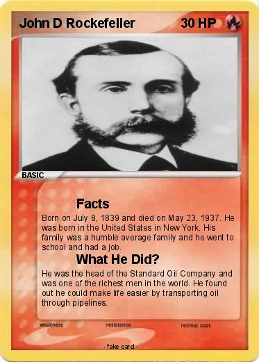 Pokemon John D Rockefeller