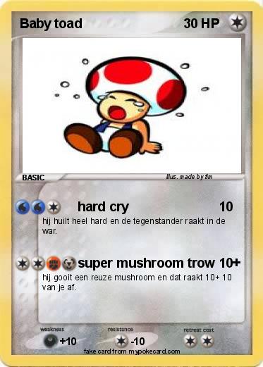 Pokemon Baby toad