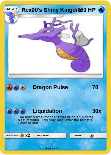 Pokemon Rex90's Shiny Kingdra