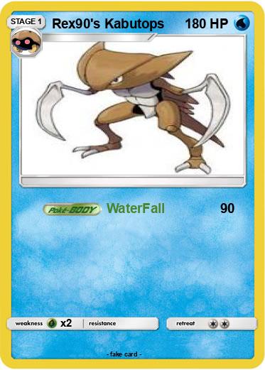 Pokemon Rex90's Kabutops