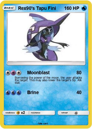 Pokemon Rex90's Tapu Fini