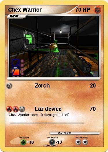 Pokemon Chex Warrior