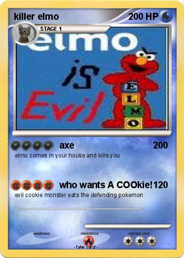 Pokemon killer elmo