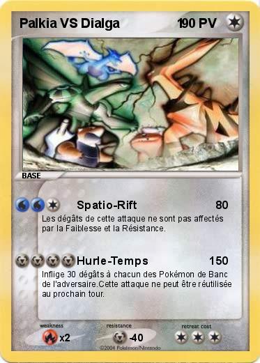 Pokemon Palkia VS Dialga                1