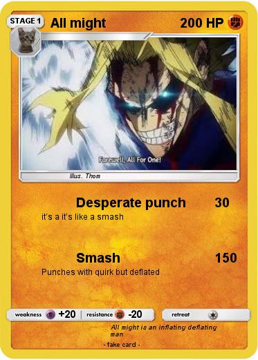 Pokemon All might