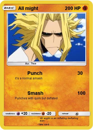 Pokemon All might