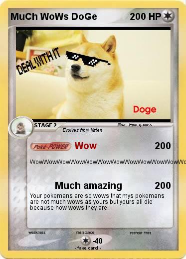 Pokemon MuCh WoWs DoGe