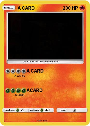 Pokemon A CARD