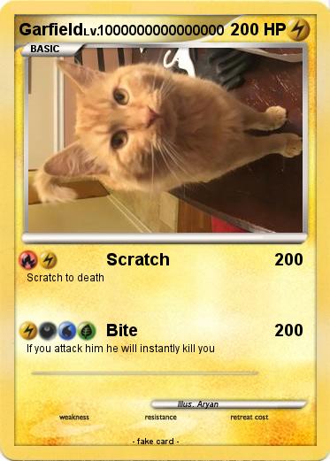Pokemon Garfield