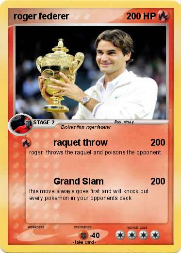 Pokemon roger federer