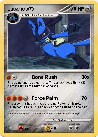 Pokemon Lucario