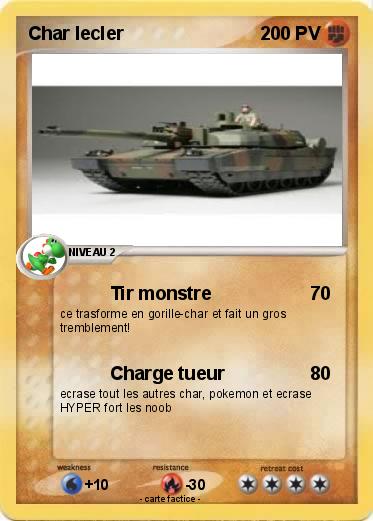Pokemon Char lecler