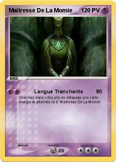 Pokemon Maitresse De La Momie