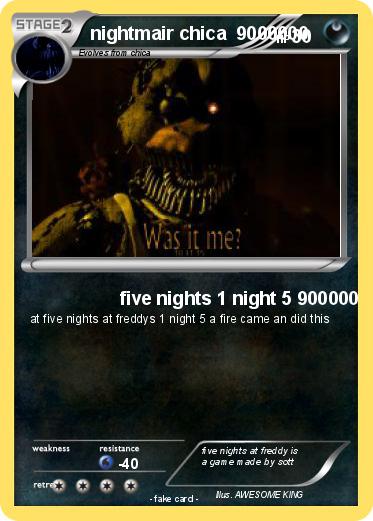 Pokemon nightmair chica  9000000