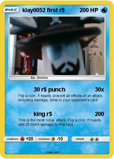 Pokemon klay0052 first r$