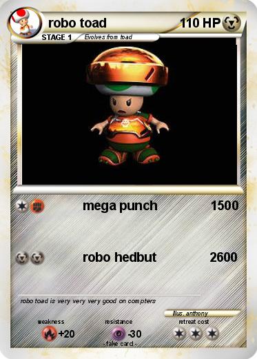 Pokemon robo toad