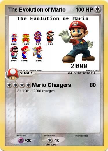 Pokemon The Evolution of Mario