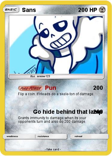Pokemon Sans