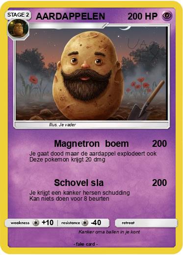 Pokemon AARDAPPELEN