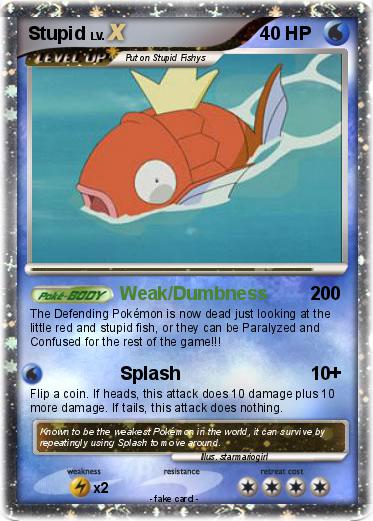 Pokemon Stupid