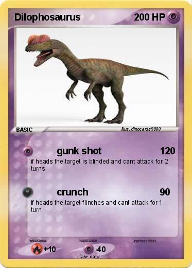Pokemon Dilophosaurus
