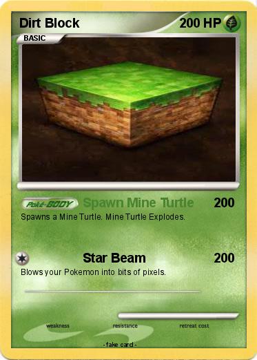 Pokemon Dirt Block