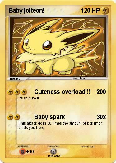 Pokemon Baby jolteon!