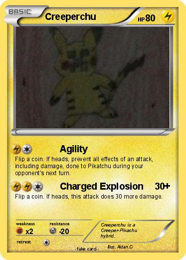 Pokemon Creeperchu