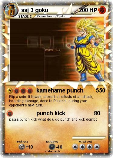 Pokemon ssj 3 goku