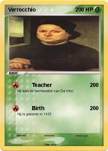 Pokemon Verrocchio
